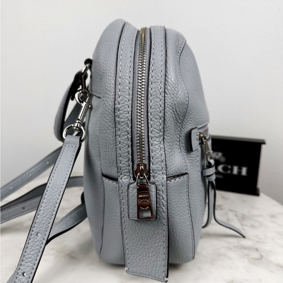 Coach Andi Pebble Leather Convertible Mini Backpack Blue F30530 - Picture 5 of 8